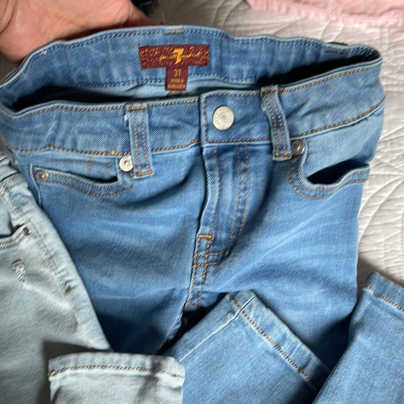 Zara & For All Man Kind Jeans 2-3T & 3T - Picture 3 of 4
